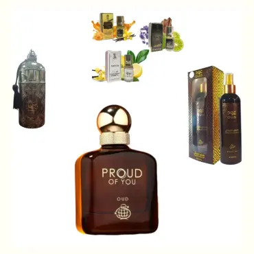 Fragrance World Proud of You Oud + Otoori Oud + My Perfumes Waseemah + 3 uleiuri de parfum mici