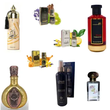  Lattafa Masa + Fragrance World Montera Rouge Tobacco + Otoori Oud Simple + Otoori Musk + Otoori Jameela + 3 uleiuri de parfum mini