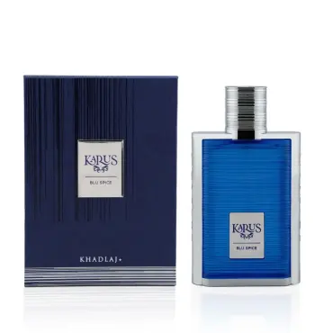 Parfum pentru bărbați Khadlaj Karus Blu Spice EDP 100 ml.