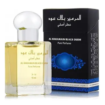 Ulei de parfum Al Haramain Black Oudh 15 ml. - Unisex