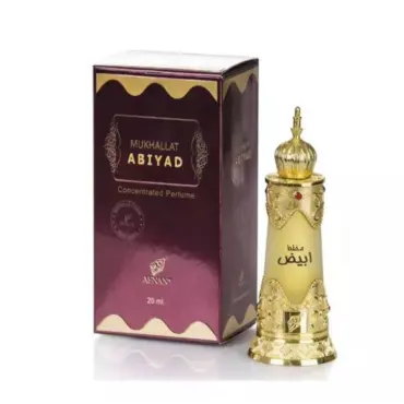 Ulei de parfum Afnan Abiyad Mukhallat 20 ml. - Unisex
